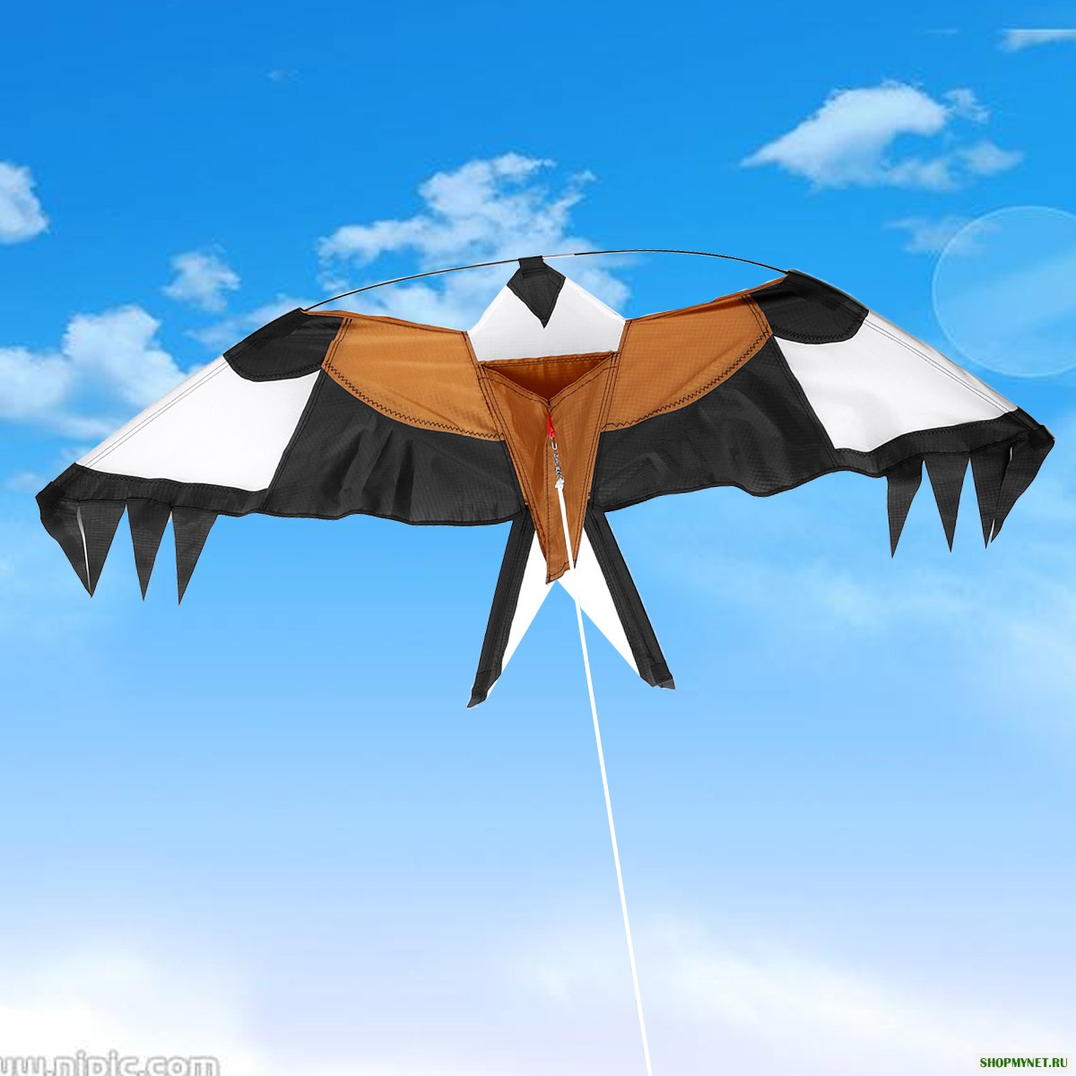 Эмуляция Flying Hawk Bird Scarer Drive Кайт Для Дома Сад Пугало Двор На открытом воздухе Игрушки Flying Kit