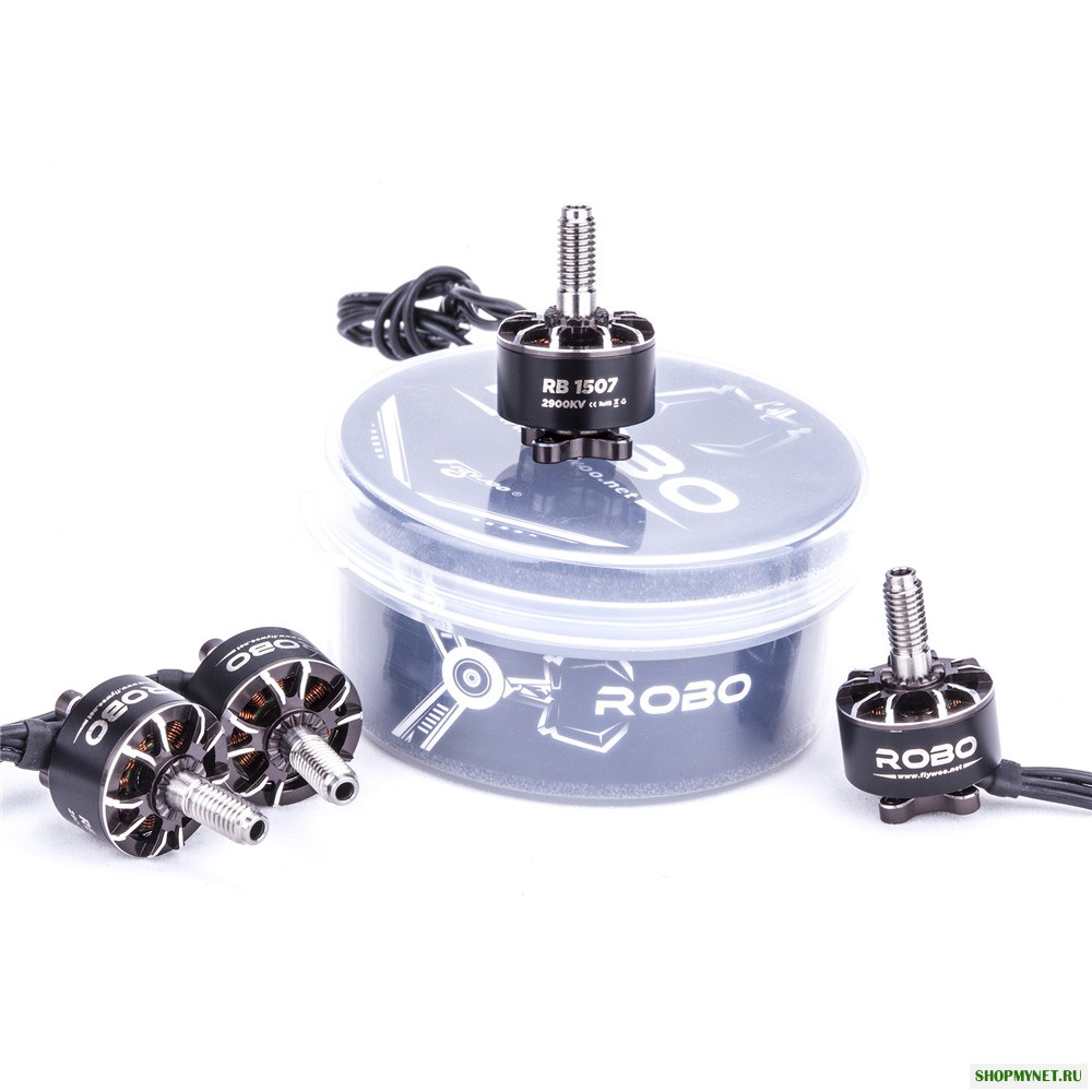 Flywoo ROBO Series Cinewhoop RB 1507 4S 2900KV 6S 4150KV Титановый вал FPV Бесколлекторный мотор Для гонок FPV