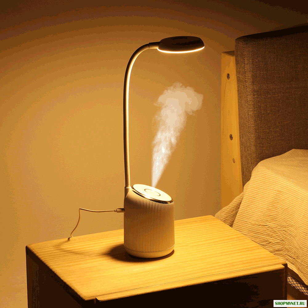 DIGOO DG-TD09 2W 280ML USB Чаринг-стол Лампа Увлажнитель воздуха Спальня Night Light Регулировка на 360 ° Увлажнитель воздуха
