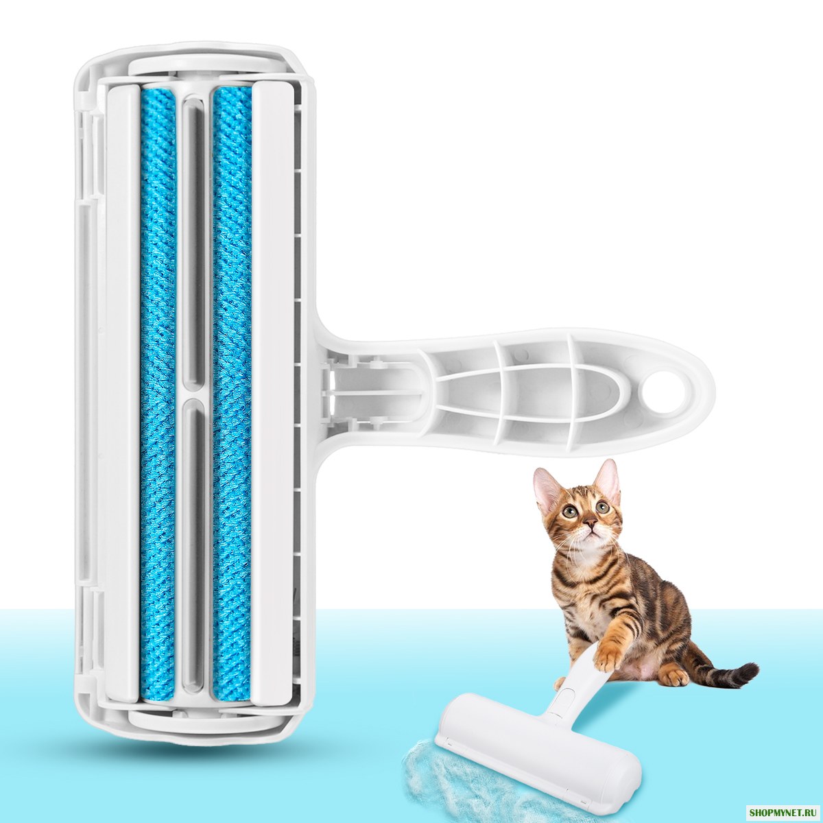 Pet Волосы Remover Ролик Самоочищающийся Собака Reusabl Кот Волосы Remover Меховая одежда Удаление ворса Ролик