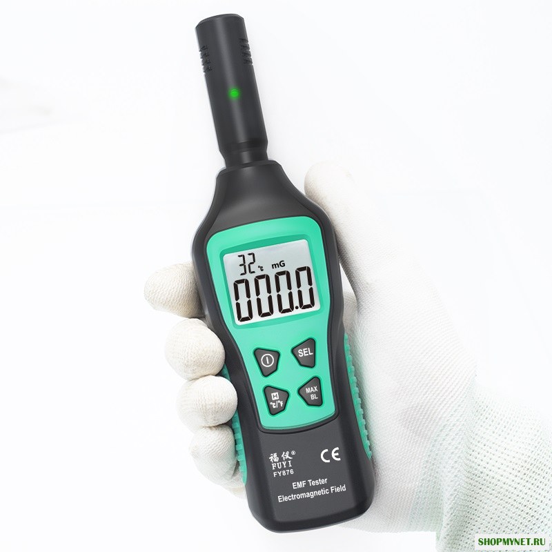 FUYI FY876 EMF Tester Измеритель напряженности электромагнитного поля и напряженности электрического поля Измеритель электромагнитного излуче